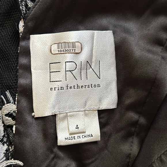 Erin Featherson Lace V Neck Cocktail Dress - Picture 14 of 15